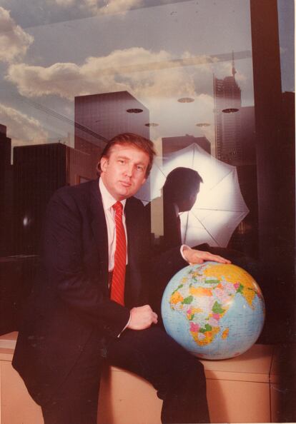 Donald Trump en una imagen de archivo de 1987.