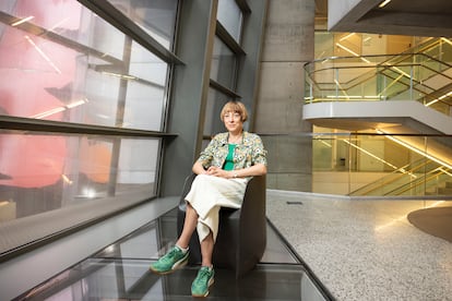 Anna Gilmore, en el campus de la UPF de Barcelona en mayo.